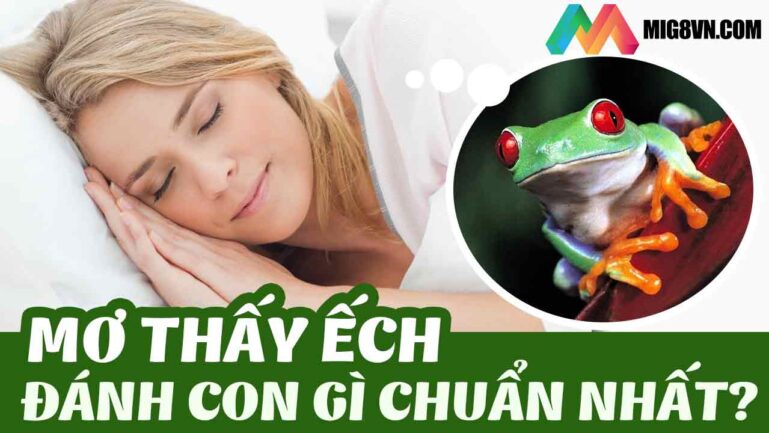 Mơ thấy ếch