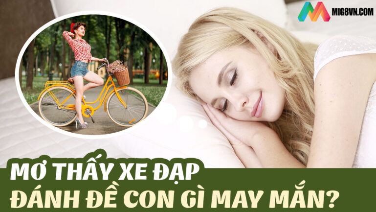 Nằm mơ thấy xe đạp